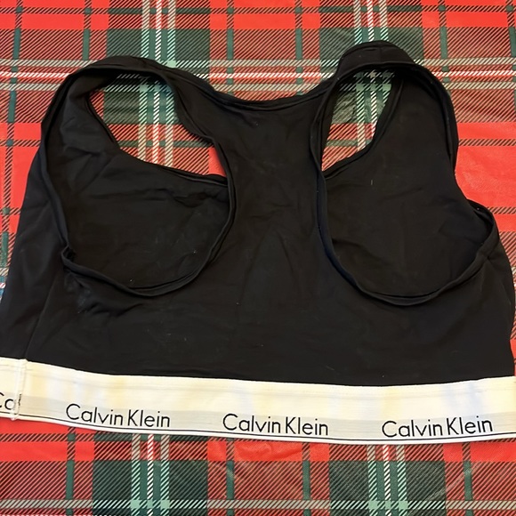 Calvin Klein Modern Cotton Unlined Wireless Bralette - Picture 3 of 3